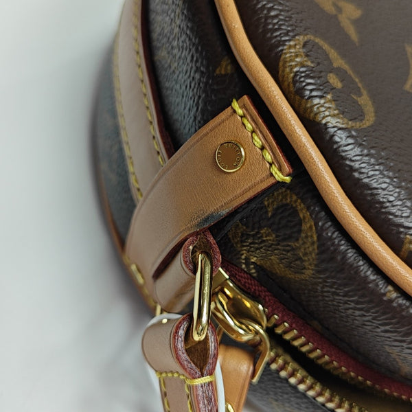 BOITE CHAPEAU PM Monogram Coated Canvas Brown