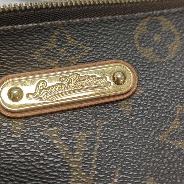 EVA Monogram Coated Canvas Brown