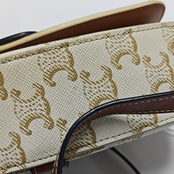 TABOU Mini Coated Canvas White