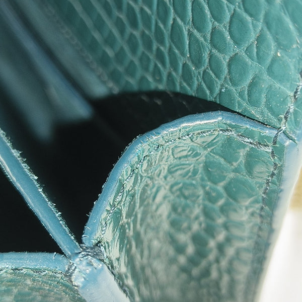 SUNSET Medium Calfskin Green