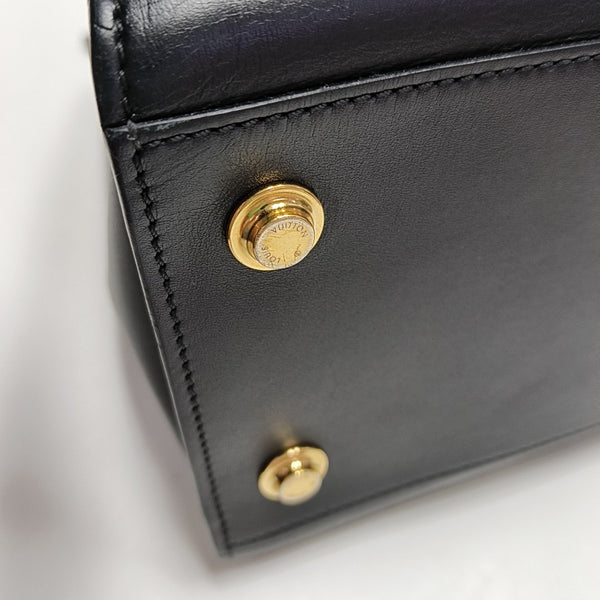CITY STEAMER MM Calfskin Black