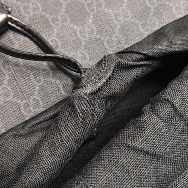 Retro Medium Monogram Coated Canvas Black