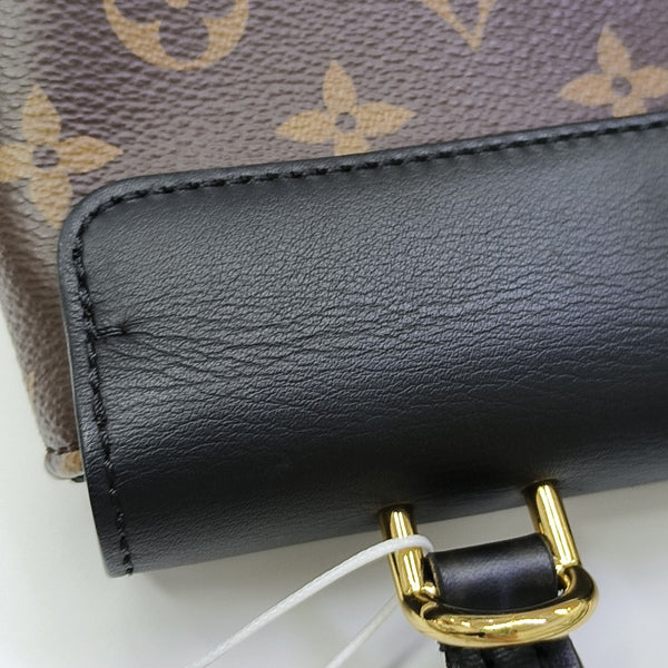 LOCKY BB Monogram Coated Canvas Brown