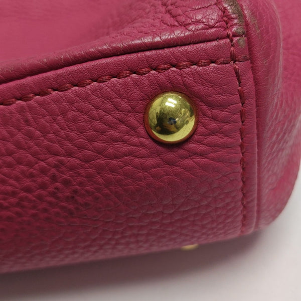 Calfskin Tote Bag Red