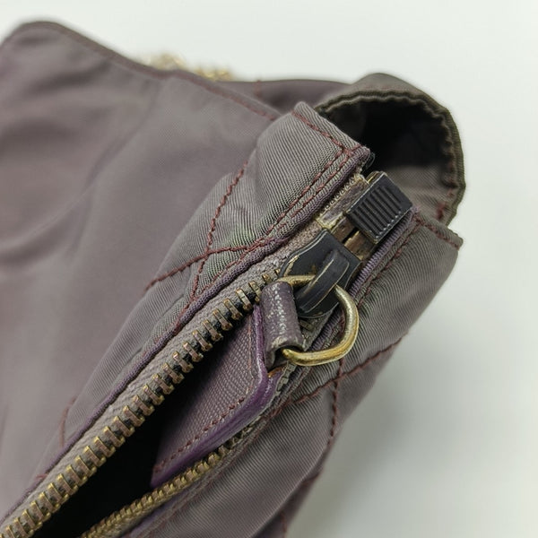 Quilted Nylon Purple