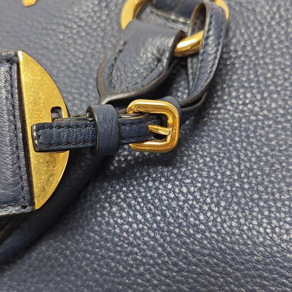 Vitello Calfskin Blue