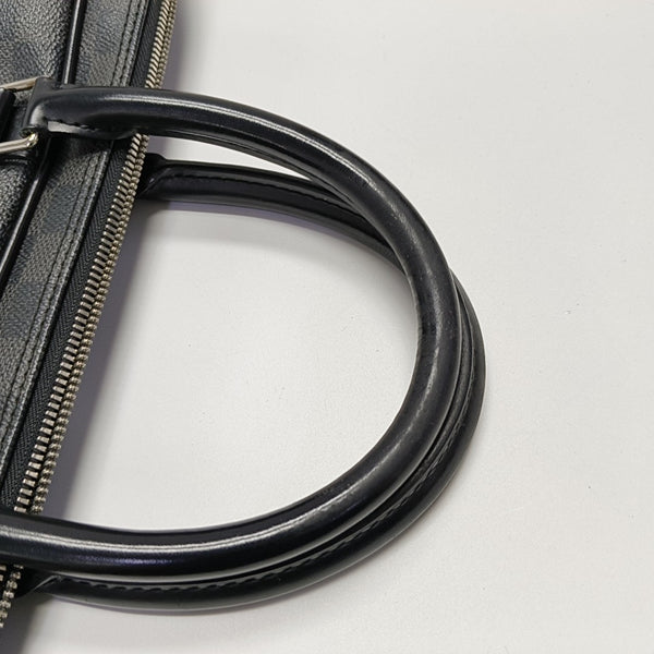 PORTE-DOCUMENTS Damier Graphite Coated Canvas Black