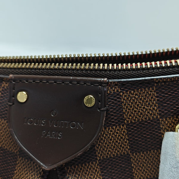 PALERMO PM Damier Ebene Coated Canvas Brown