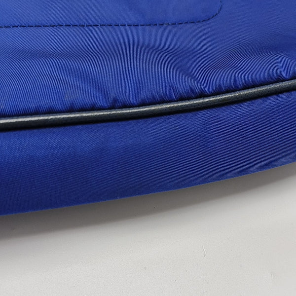 Nylon Shoulder Bag Blue