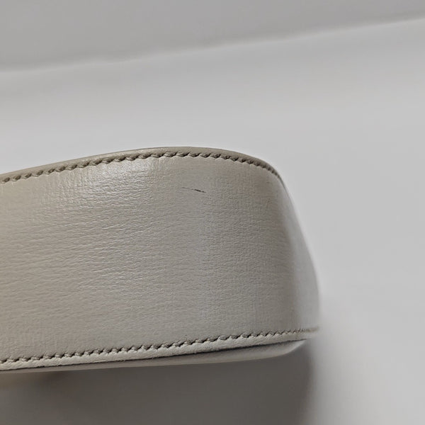 Horsebit 1955 Mini Calfskin White