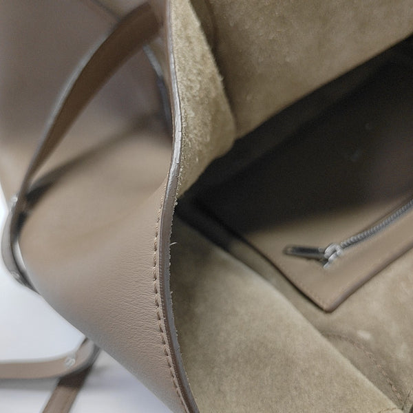 BIG BAG Small Calfskin Brown