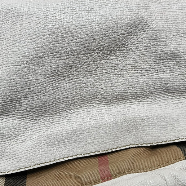 Crush Calfskin White