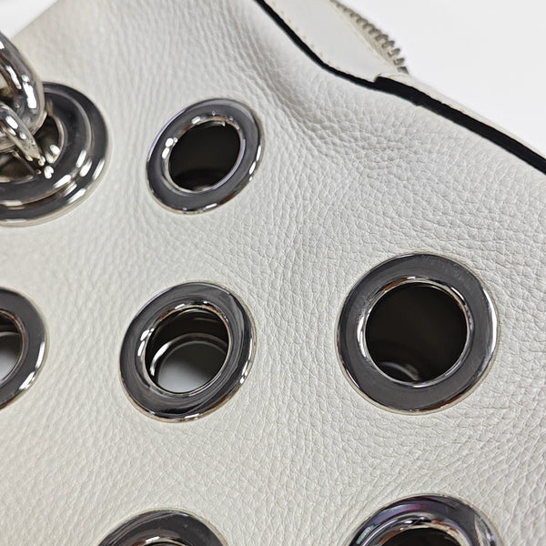Calfskin Shoulder Bag White