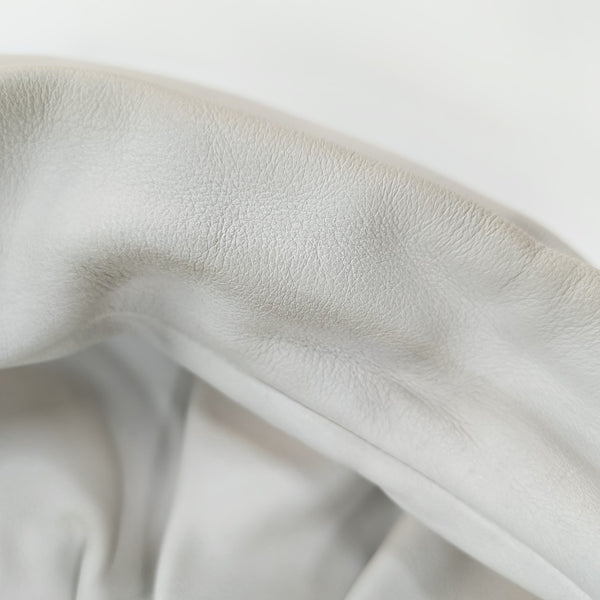 The Pouch Calfskin White