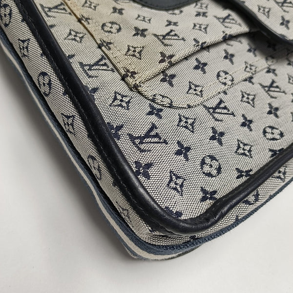MARY KATE Monogram Canvas Gray