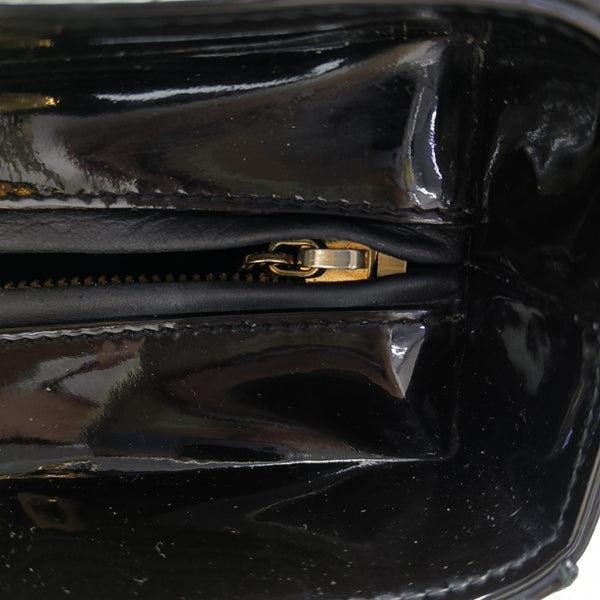 Lady Dior Grande Cannage Charol Negro
