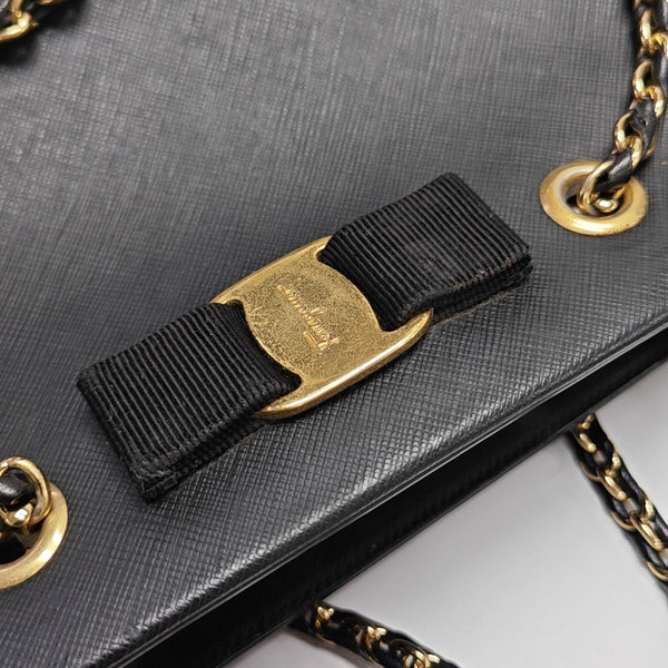 Calfskin Tote Bag Black
