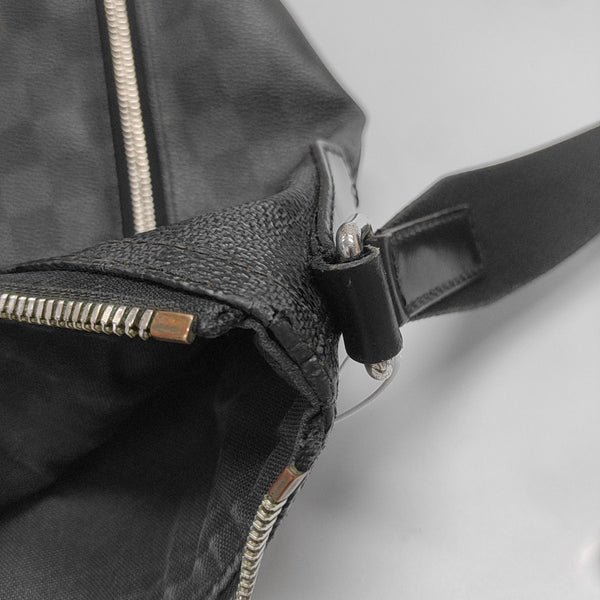 MICK MM Damier Graphite Coated Canvas Gray