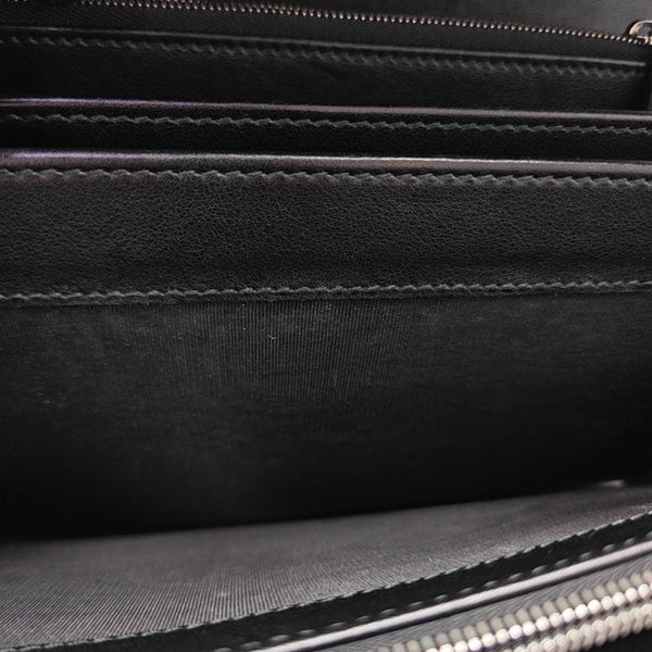 Monogram Calfskin Clutch Black