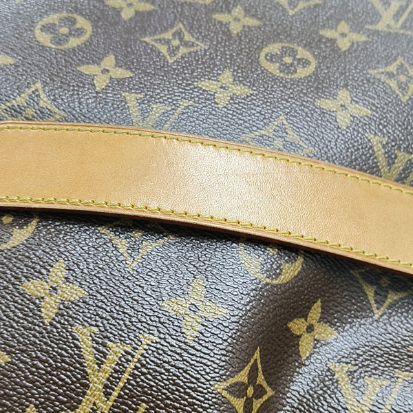 VALMY Monogram Coated Canvas Brown