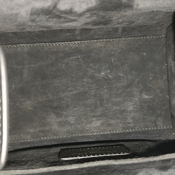 Calfskin Shoulder Bag Small Black