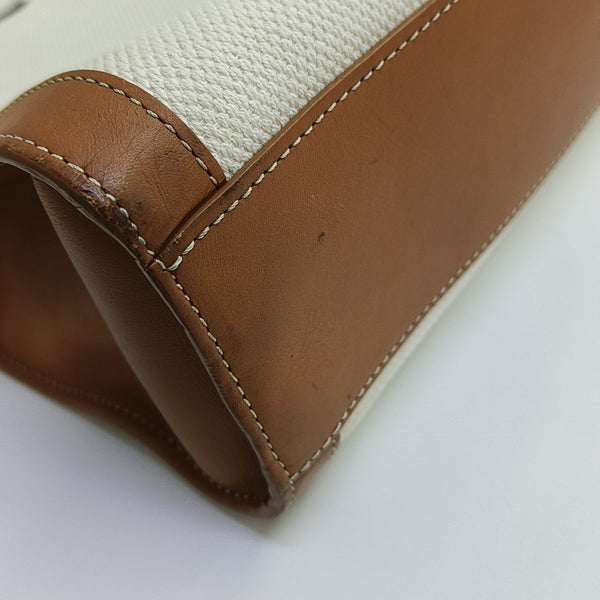 CABAS CELINE Medium Fabric White