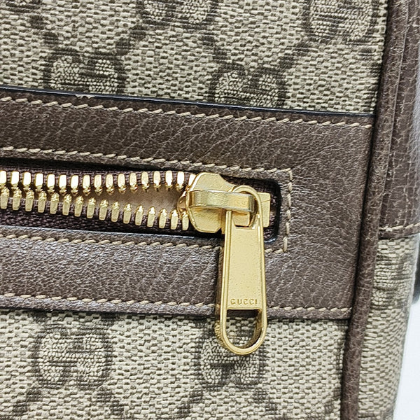 Lona revestida Monogram Ophidia Beige