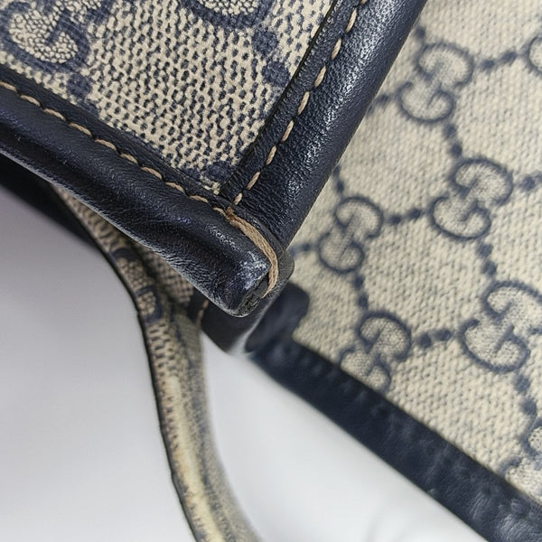 Monogram Coated Canvas Shoulder Bag Beige