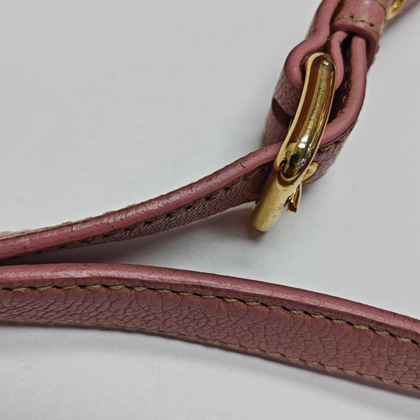 Calfskin Shoulder Bag Pink