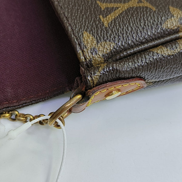 FAVORITE PM Monogram Coated Canvas Brown