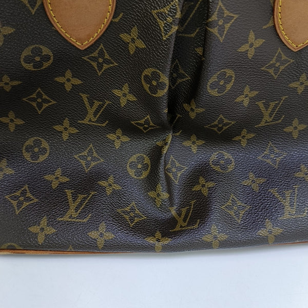 PALERMO PM Monogram Coated Canvas Brown