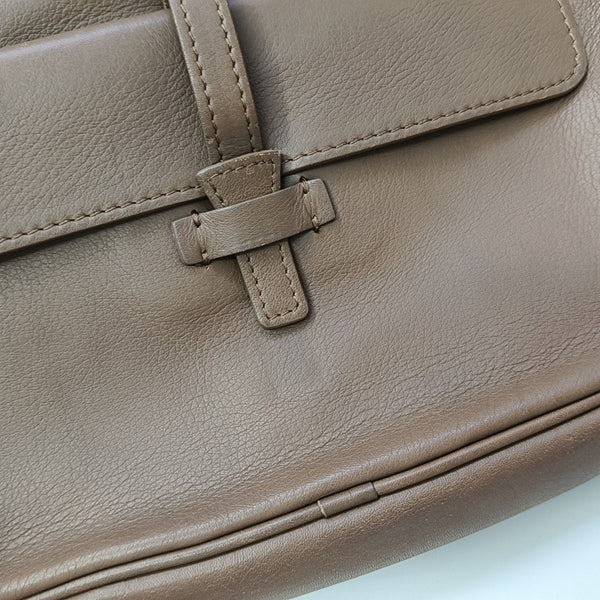 Calfskin Clutch Beige