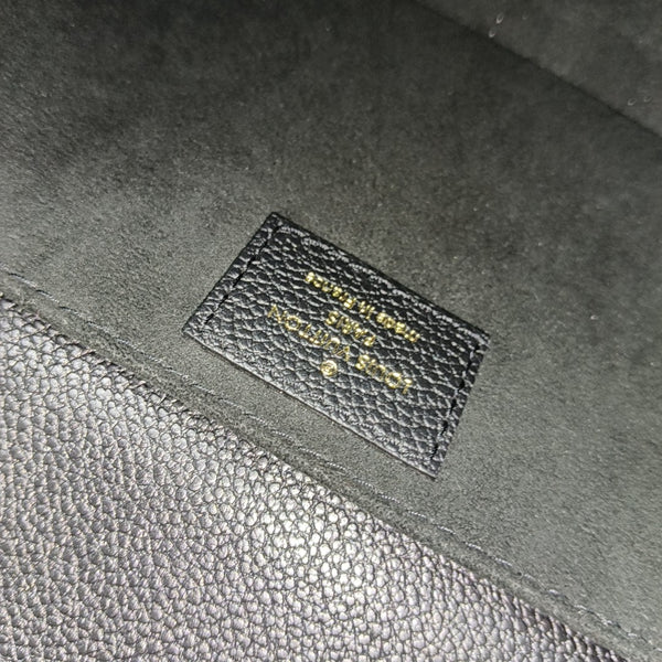 MÉTIS EAST WEST Monogram Calfskin Black