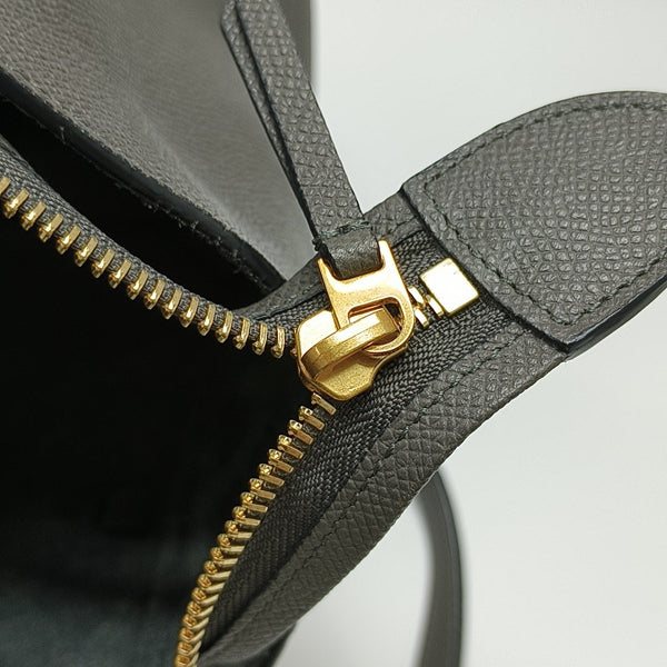 BELT Mini Calfskin Gray