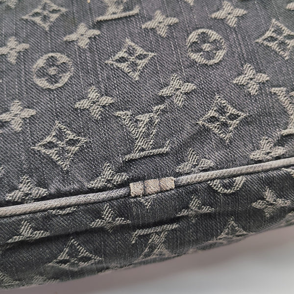 SOLAR Monogram Denim Black
