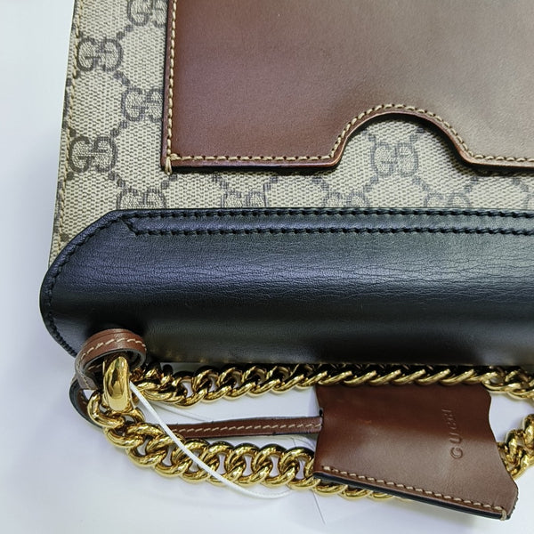Padlock Small Monogram Coated Canvas Multicolor