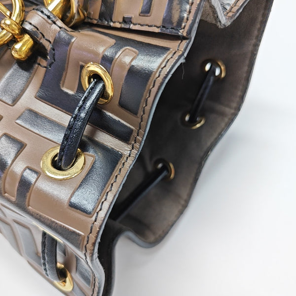 Mon Tresor Mini Monogram Calfskin Brown