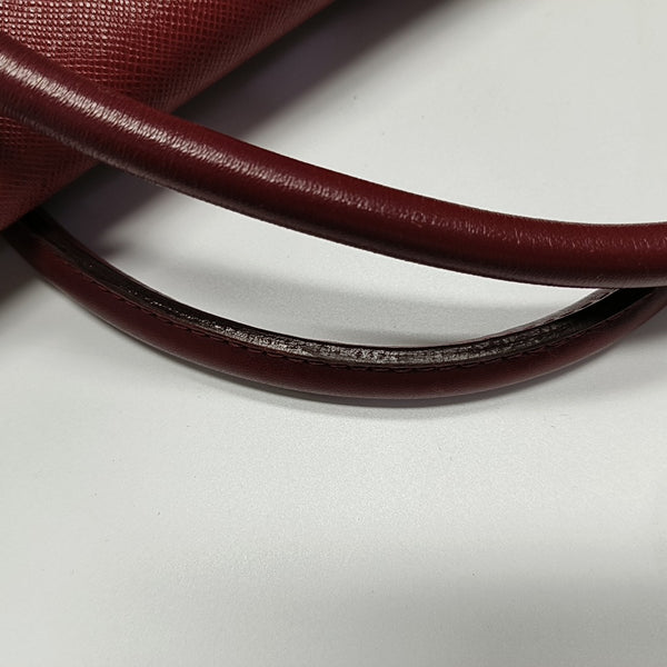 Calfskin Top Handle Bag Red