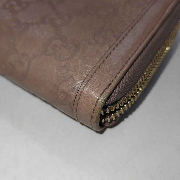 Monogram Calfskin Wallet Pink