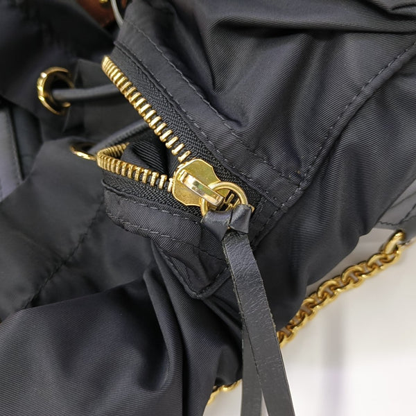 The Rucksack Nylon Black