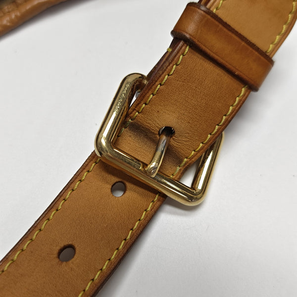 GALLIERA Monogram Coated Canvas Brown