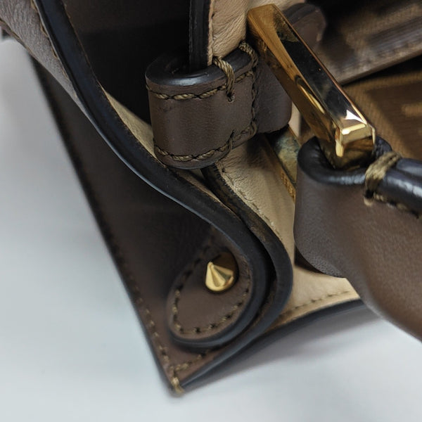 Peekaboo Medium Calfskin Brown