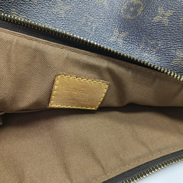 TULUM GM Monogram Coated Canvas Brown