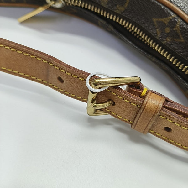 CROISSANT PM Monogram Coated Canvas Brown
