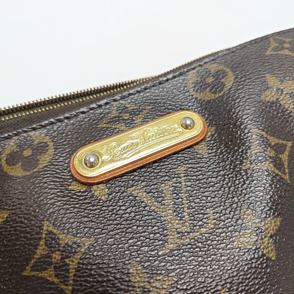 EVA Monogram Coated Canvas Brown