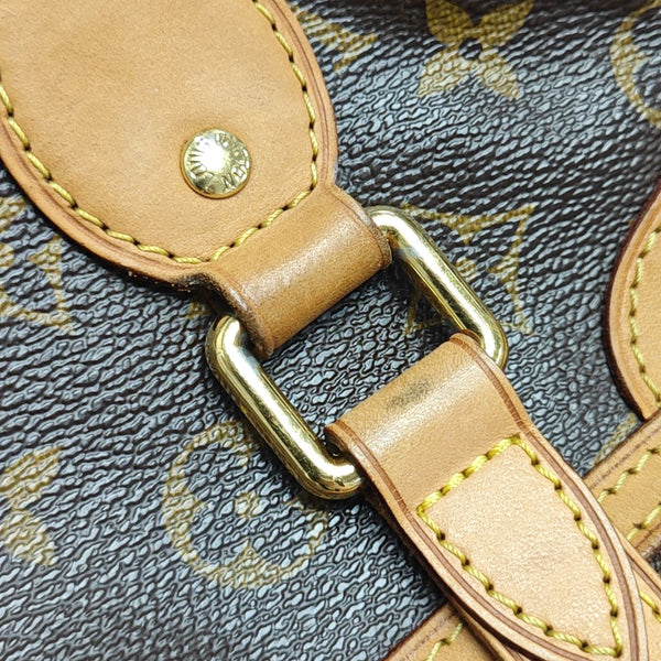 PALERMO PM Monogram Coated Canvas Brown