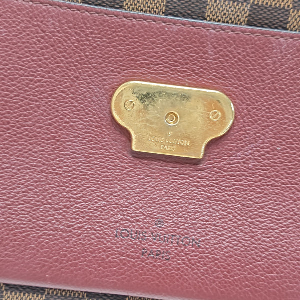 VAVIN PM Damier Ebene Coated Canvas Brown