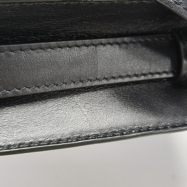 Calfskin Shoulder Bag Black