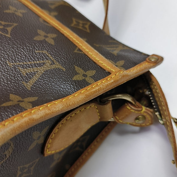 POPINCOURT Monogram Coated Canvas Brown