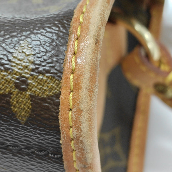 POPINCOURT Monogram Coated Canvas Brown